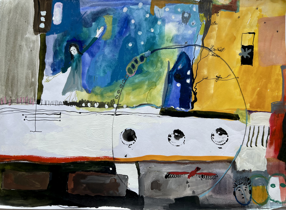 Katarina Gaub Kunst Bild Nacht